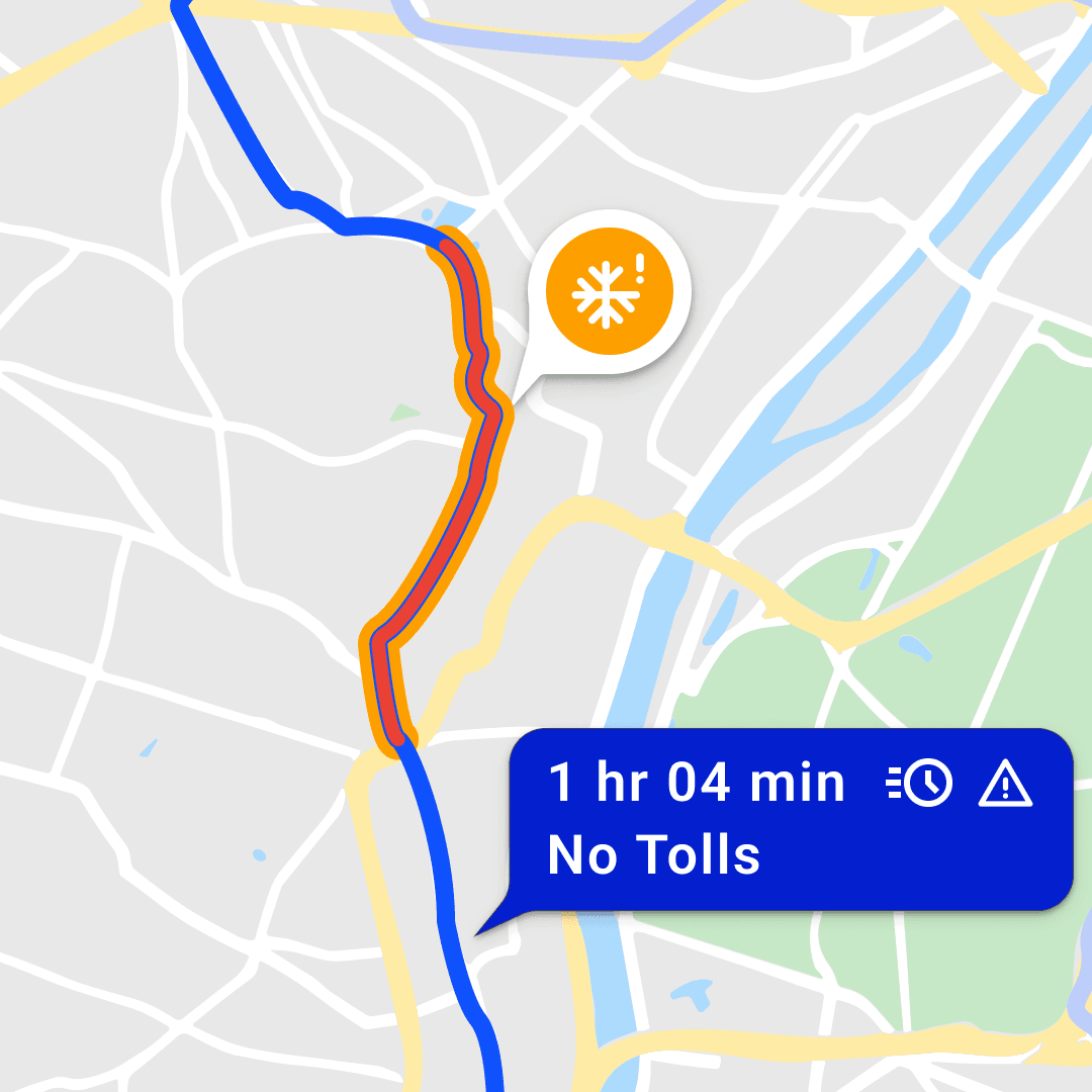 Wrapping design for traffic alerts