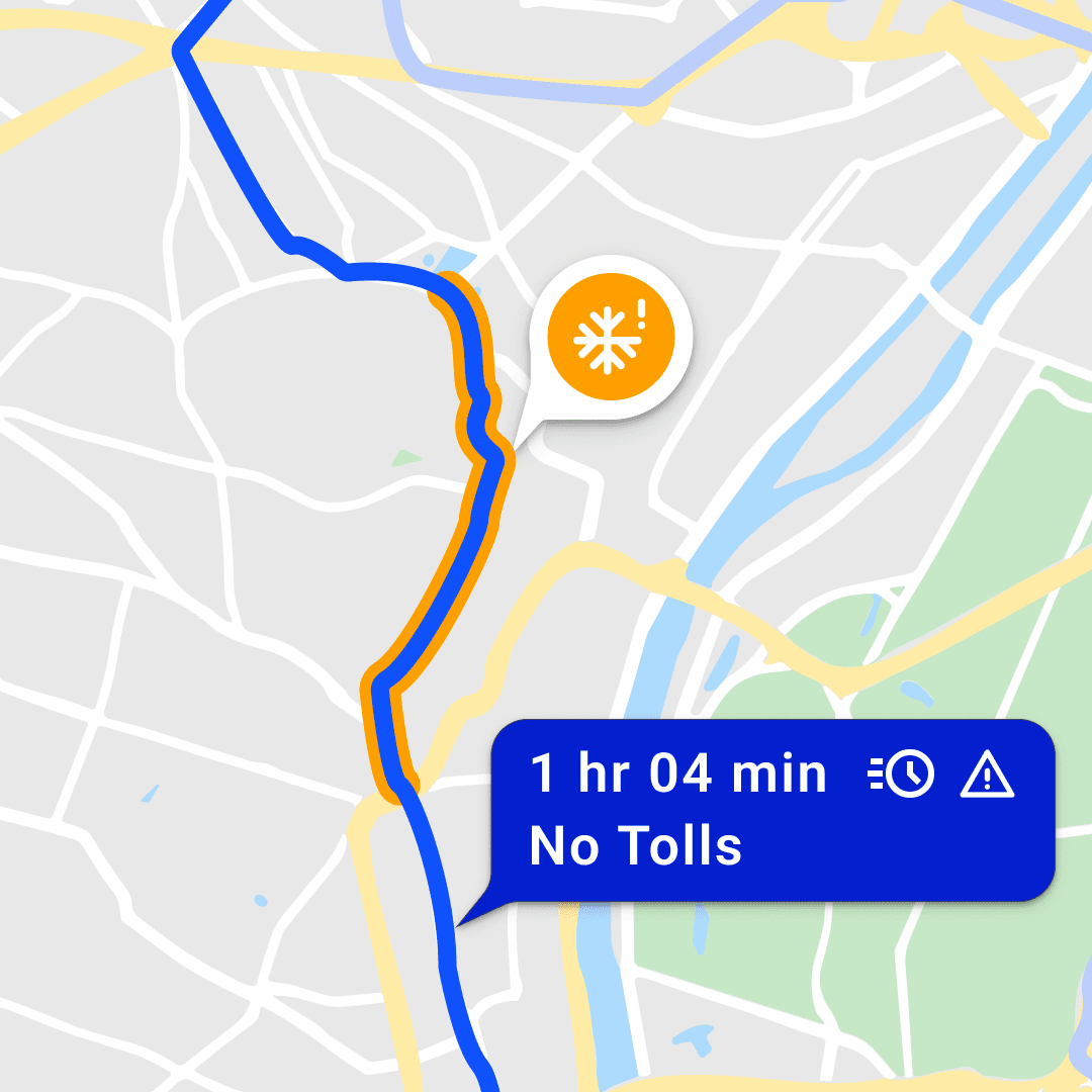 Wrapping design for weather alerts
